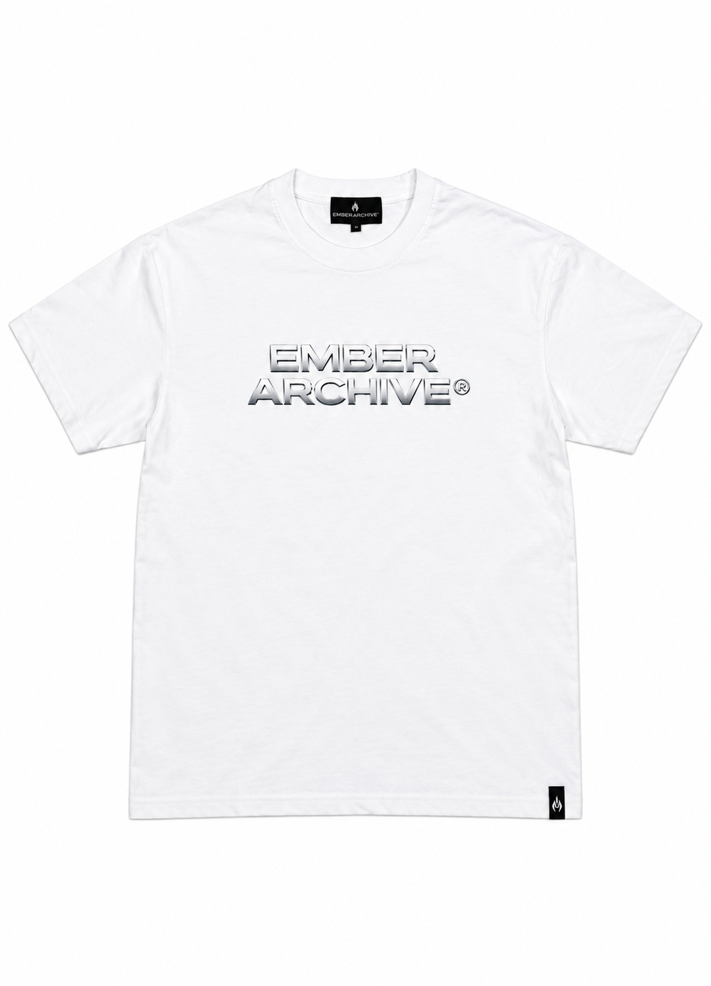 LOGO TEE SILVER