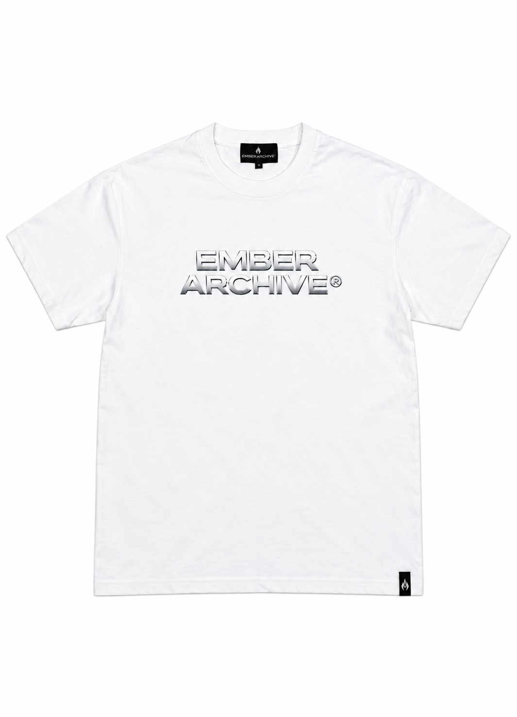 LOGO TEE SILVER